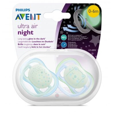 Philips Avent Ultra Air Gece Emziği 0-6 Ay ErkekBeslenmeEmzik & BiberonEmzik