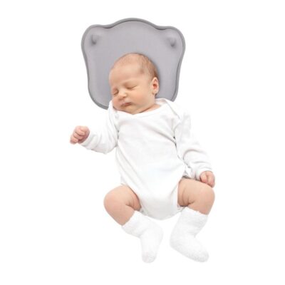 Sevi Bebe Düz Kafa Yastığı Kafa Şekillendirici Yastık ART-155 GriANNE – BEBEKBebek Sağlık Ürünleri
