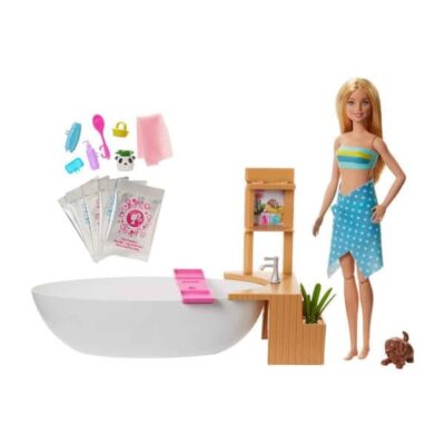 Barbie Wellness Barbie’nin Spa Günü Oyun Seti GJN32OYUNCAKKız Oyuncak