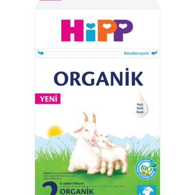 Hipp 2 Organik Keçisütü Bazlı Bebek Devam Sütü 400grBeslenmeBebek MamalarıKeçi Sütü Maması