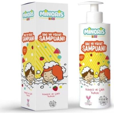 Minoris Kids Organik Vücut ve Saç Şampuanı 200mlANNE – BEBEKKozmetik & Bakım Ürünleri