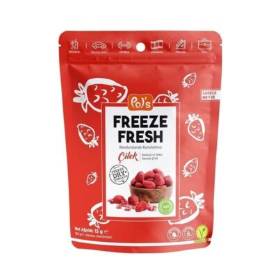 Pol’s Freeze Fresh Dried ÇilekBeslenmeBebek MamalarıOrganik Gıdalar