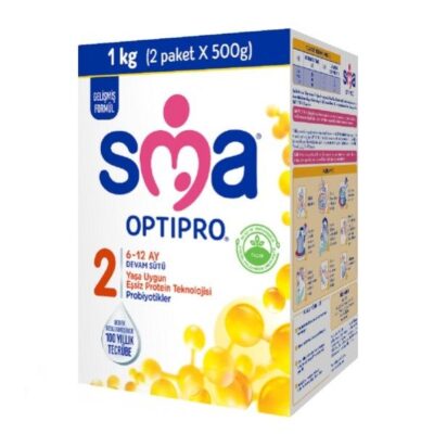 SMA Optipro Probiyotik 2 Bebek Devam Sütü 6-12 Ay 1000grBeslenmeBebek MamalarıBiberon Maması