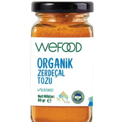 Wefood Organik Zerdeçal Tozu 85grBeslenmeBebek MamalarıOrganik Gıdalar