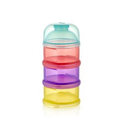 BabyJem Katlı Toz Mama Kabı 545 Karışık RenkliBeslenmeBeslenme GereçleriMama Taşıma Kabı
