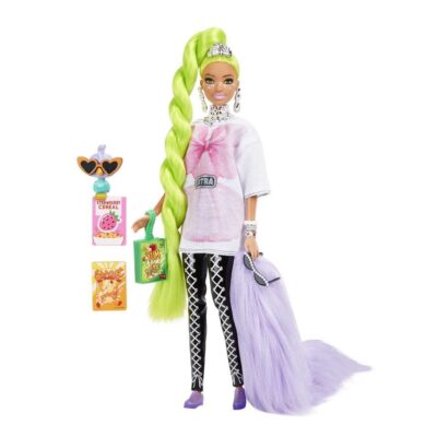 Barbie Extra Neon Saçlı BebekOYUNCAKOyun Seti