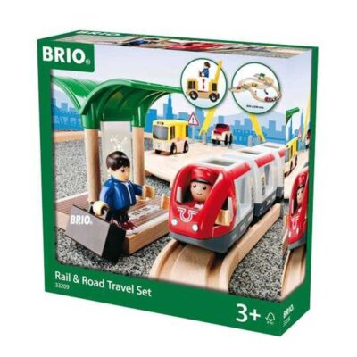 BRIO Tren ve Kara Yolu Seyahat SetiOYUNCAK0-3 Yaş Oyuncak