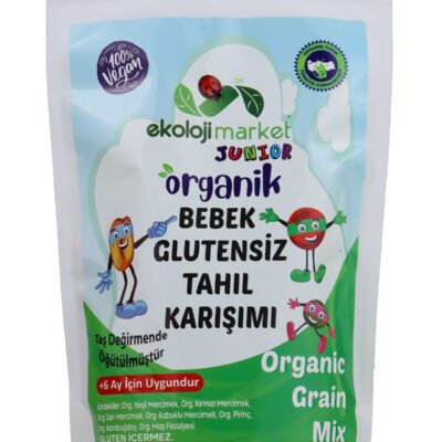 EM Junior Organik Bebek Glutensiz Tahıl Karışımı 250grBeslenmeBebek MamalarıOrganik Gıdalar