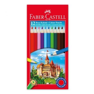 Faber-Castel Boya Kalemi 12 Renk Tam BoyANAOKULU – KREŞ