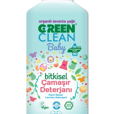 Green Clean Baby Bitkisel Çamaşır Deterjanı 1000mlANNE – BEBEKBebek Temizlik Ürünleri