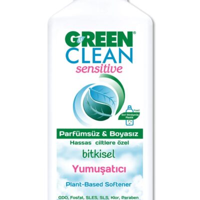 Green Clean Sensitive Parfümsüz Bitkisel Yumuşatıcı 1000mlANNE – BEBEKBebek Temizlik Ürünleri
