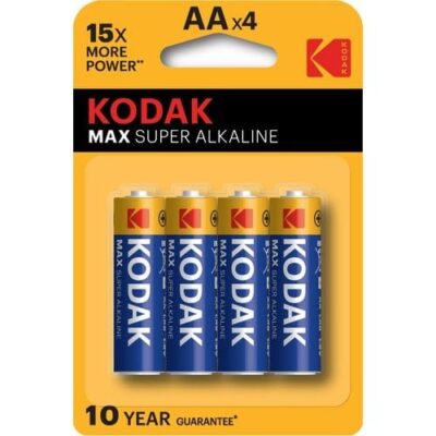 Kodak Max Süper Alkalin Kalem Pil 4lü AAOYUNCAKPil – Batarya
