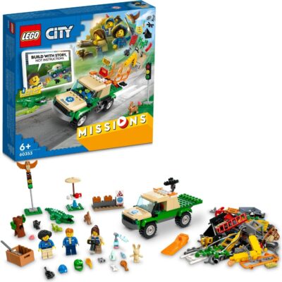 Lego City Vahşi Hayvan Kurtarma Görevleri 60353OYUNCAKLego