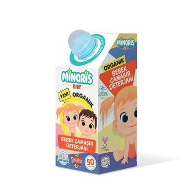 Minoris Baby Organik Antialerjik Bebek Çamaşır Deterjanı 1000mlANNE – BEBEKBebek Temizlik Ürünleri