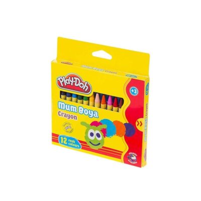Play-Doh Crayon (Mum) Boya 12 RenkKIRTASİYE