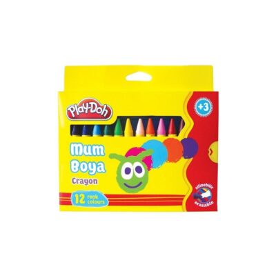 Play-Doh Jumbo Crayon Mum Boya 12 RenkKIRTASİYE