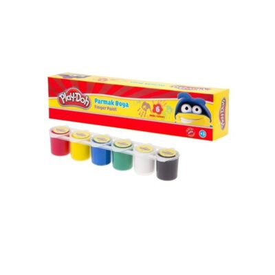 Play-Doh Parmak Boyası 6 RenkANAOKULU – KREŞBoya-Oyun Hamuru