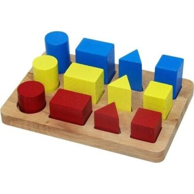 Play Wood Geometrik Büyükten Küçüğe Sıralama 314OYUNCAKGrup Oyunları