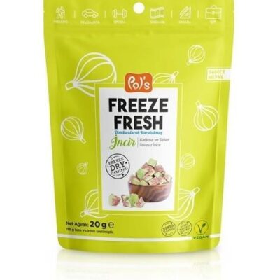 Pol’s Freeze Fresh Dried İncirBeslenmeBebek MamalarıOrganik Gıdalar