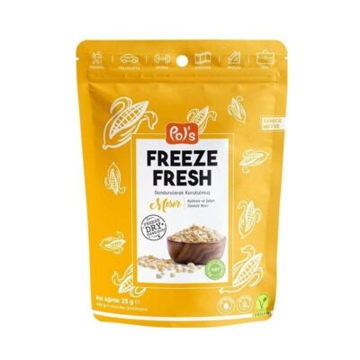Pol’s Freeze Fresh Dried MısırBeslenmeBebek MamalarıOrganik Gıdalar