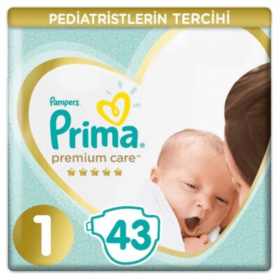 Prima Premium Care Bebek Bezi İkiz Paket 1 Beden 43 AdetBez & MendilBebek Bezi1 Beden Bebek Bezi