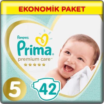 Prima Premium Care Bebek Bezi Ekonomik Paket 5 Beden 42 AdetBez & MendilBebek Bezi5 Beden Bebek Bezi