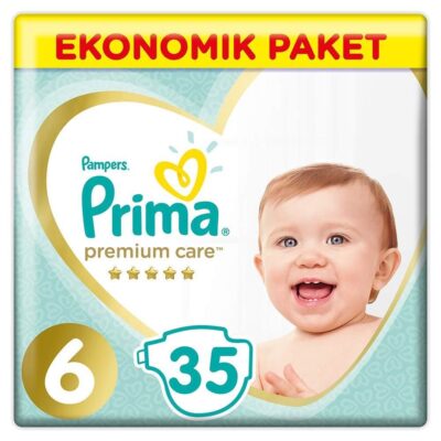 Prima Premium Care Bebek Bezi Ekonomik Paket 6 Beden 35 AdetBez & MendilBebek Bezi6 Beden Bebek Bezi