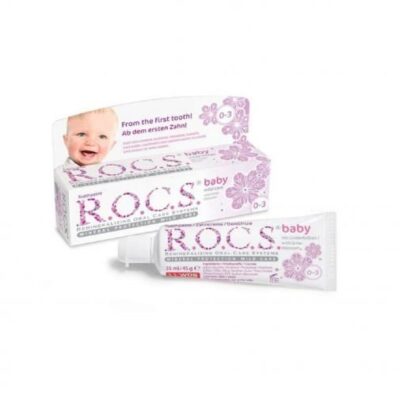 R.O.C.S.Baby Diş Macunu 35ml 0-3 Yaş IhlamurANNE – BEBEKKozmetik & Bakım Ürünleri