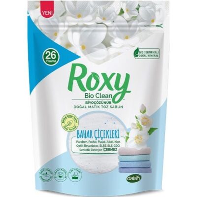 Roxy Bio Clean Doğal Matik Toz Sabun Bahar Çiçekleri 1600 GrANNE – BEBEKBebek Temizlik Ürünleri
