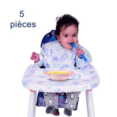 Sevi Bebe Kollu Mama Sandalyesi Önlüğü (5 Adet) ART-264ARAÇ – GEREÇMama SandalyesiMama Sandalyesi Aksesuarları