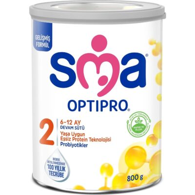 SMA Optipro Probiyotik 2 Bebek Devam Sütü 6-12 Ay 800grBeslenmeBebek MamalarıBiberon Maması