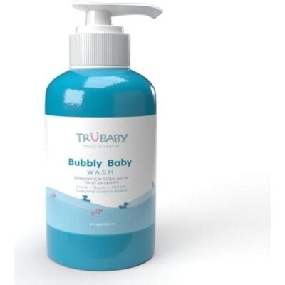 TruBaby Bubbly Baby Bebekler İçin Saç ve Vücut Şampuanı 236mlANNE – BEBEKKozmetik & Bakım Ürünleri
