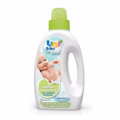 Uni Baby Hassas Dokunuş Sıvı Çamaşır Deterjanı 1500mlANNE – BEBEKBebek Temizlik ÜrünleriBebek Deterjanları