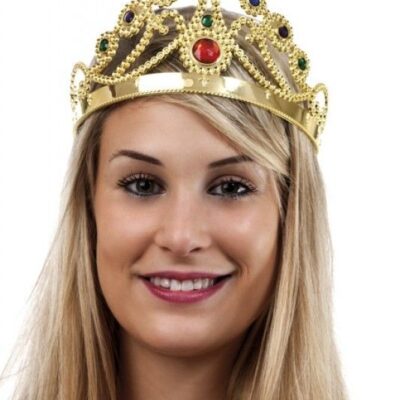 Parti Altın Renk Plastik Prenses Tacı Kraliçe Tacı 60 cmEĞLENCE – PARTİ