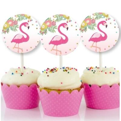 Parti Malzemesi Flamingo Temalı Parti Kürdan Süsü 20 AdetEĞLENCE – PARTİ