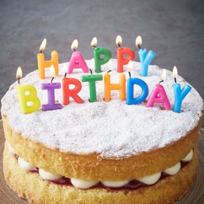 Parti Aksesuar Happy Birthday Yazılabilen Rengarenk Doğum Günü MumuEĞLENCE – PARTİ