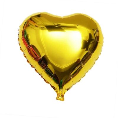 Parti Malzemesi Kalp Balon Folyo Sarı 60 cm 24 inçEĞLENCE – PARTİ