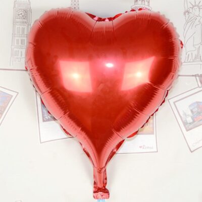 Parti Aksesuar Kalp Uçan Balon Folyo Kırmızı 80 cm 32 inçEĞLENCE – PARTİ