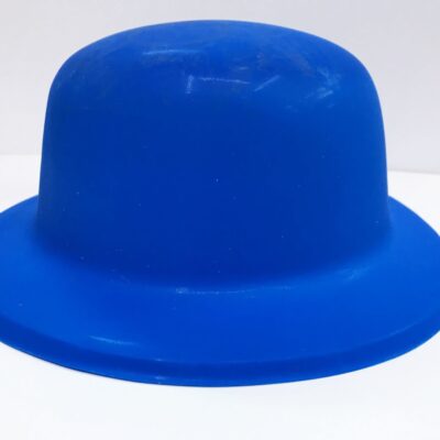 Parti Aksesuar Neon Renk Plastik Melon Şapka Mavi RenkEĞLENCE – PARTİ