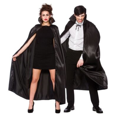 Parti Aksesuar Siyah Renk Yakalı Halloween Pelerini 140 cmEĞLENCE – PARTİ