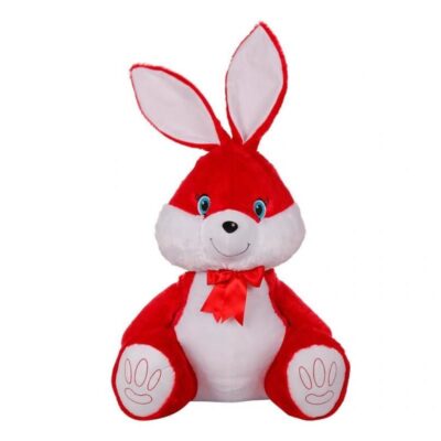 Tavşan 50 cm Kırmızı Pelüş Çocuk OyuncakOYUNCAKPeluş Oyuncak